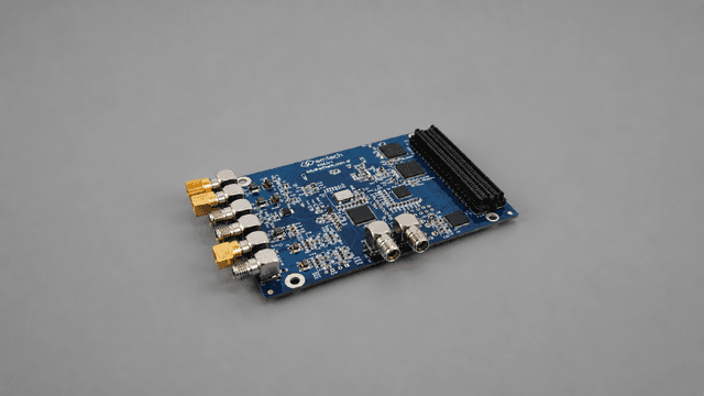 High-Speed ADC/DAC Mezzanine Card